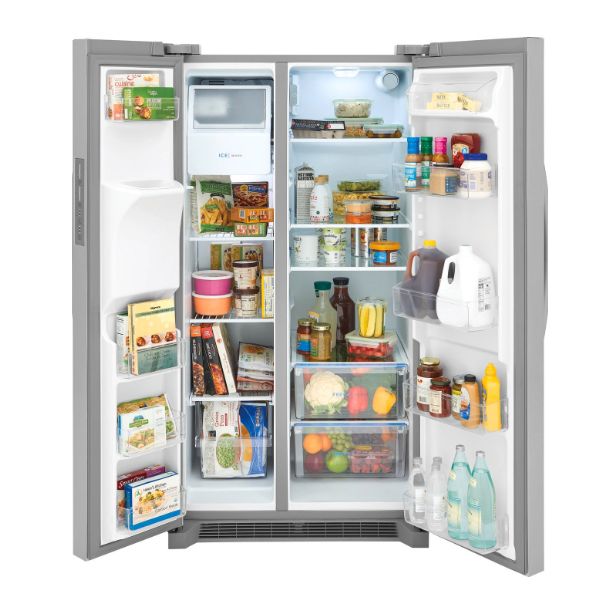 Frigidaire FRSS2633AS 25.6 Cu. Ft. Stainless Steel Side By Side ...