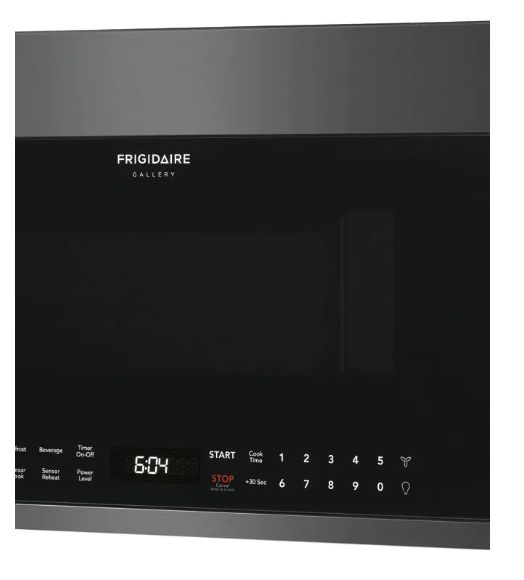 Frigidaire FGBM19WNVD 1.9Cu. Ft. Black Stainless Steel Over The Range
