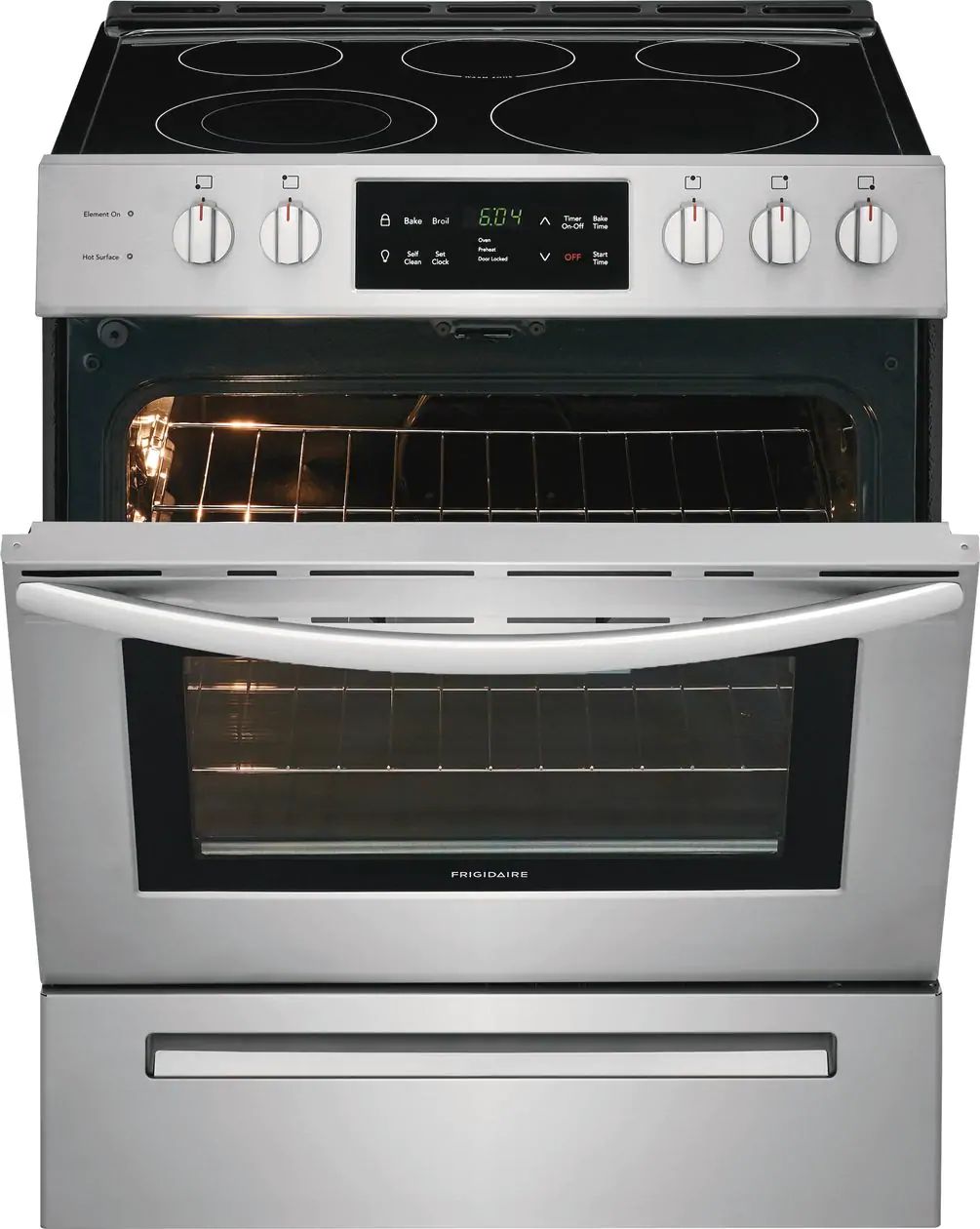 Frigidaire FFEH3054US 30-Inch Stainless Steel Front Control ...