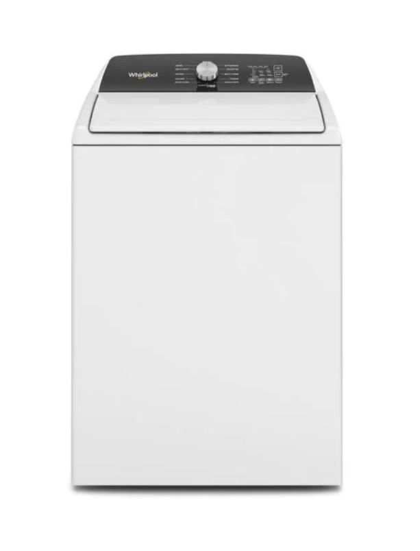 Whirlpool WTW5010LW 4.6 Cu. Ft. White Top Load Impeller Washing Machine
