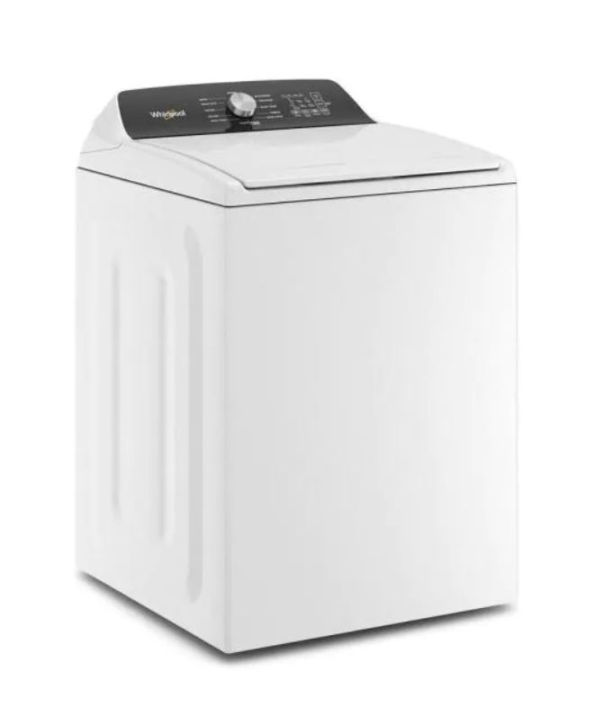Whirlpool WTW5010LW 4.6 Cu. Ft. White Top Load Impeller Washing Machine