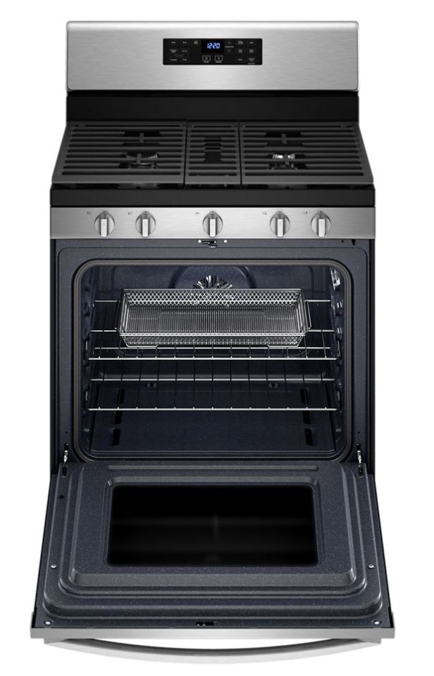 Whirlpool WFG535S0LS 5.0 CubicFoot Gas Stainless Steel 5In1 Air Fry