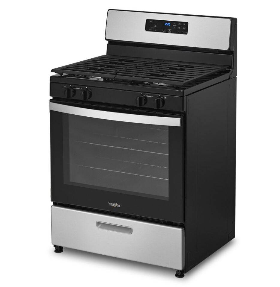 Whirlpool WFG320M0MS Stainless Steel 5.1 Cu. Ft. Freestanding Gas Range
