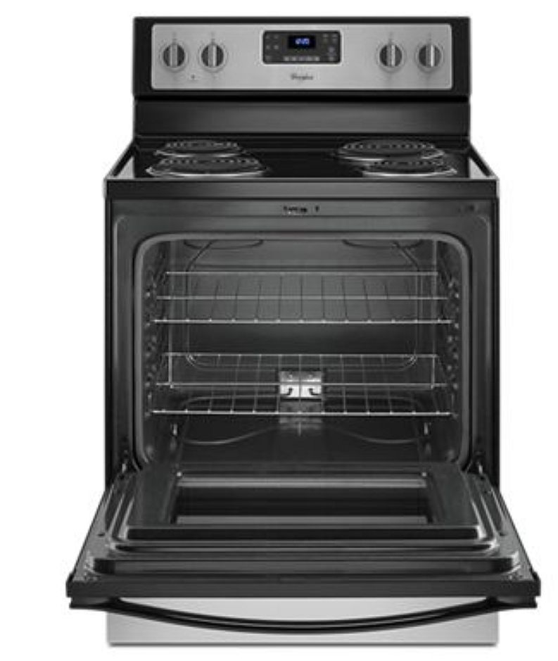 Whirlpool WFC310S0ES 4.8Cu. Ft. Stainless Steel Freestanding Electric