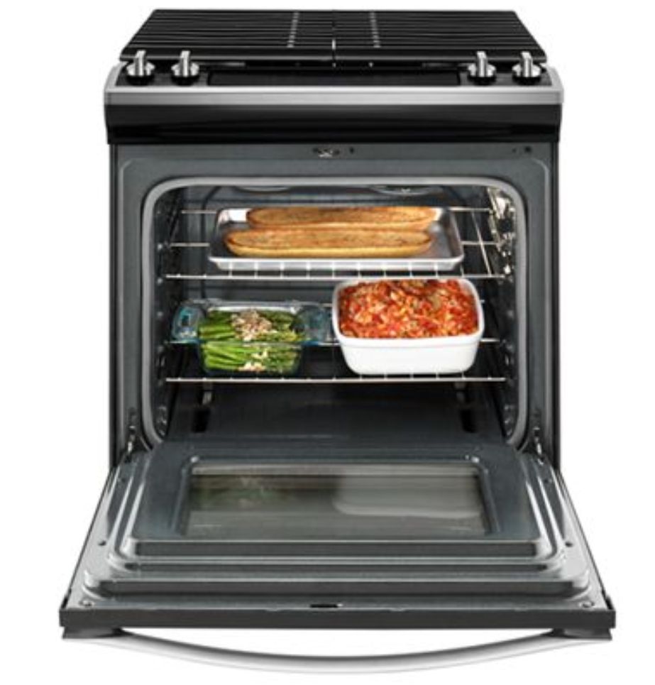 Whirlpool WEG515S0FS 5.0Cu. Ft. Stainless Steel Front Control Gas