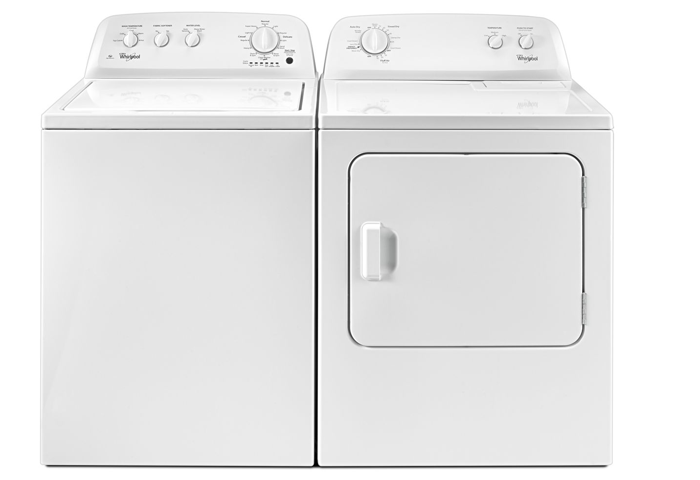 Whirlpool WTW4616FW 3.5 Cu. Ft. Top Load Washer With The Deep Water ...