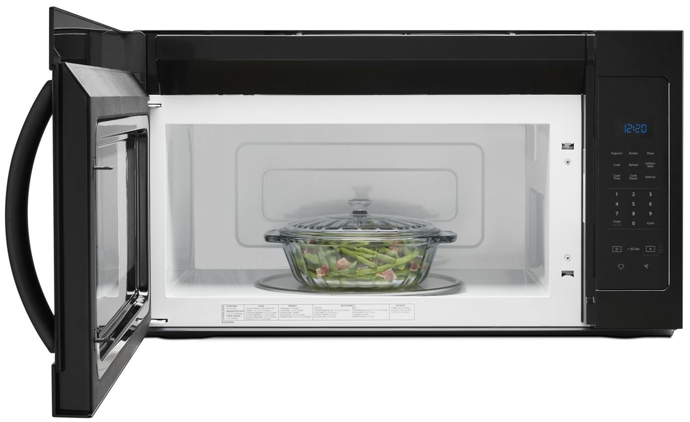 Whirlpool WMH31017HB 1.7Cu. Ft. Microwave Hood Combination With