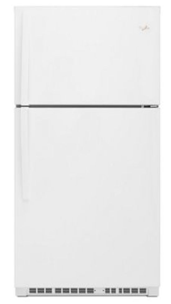 Whirlpool WRT541SZDW 33Inch Wide White Refrigerator With Top Freezer