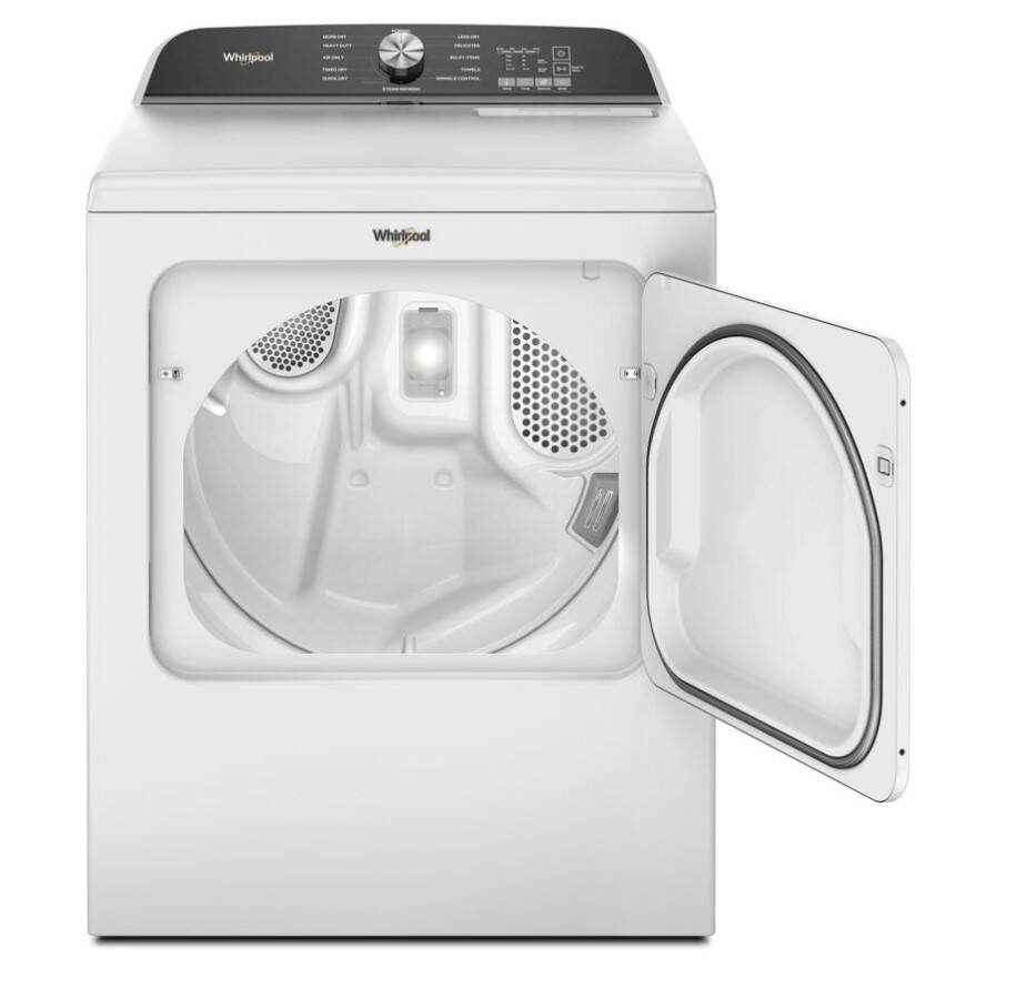 Whirlpool WED6150PW 7.0 Cubic Foot White Dryer at Sutherlands