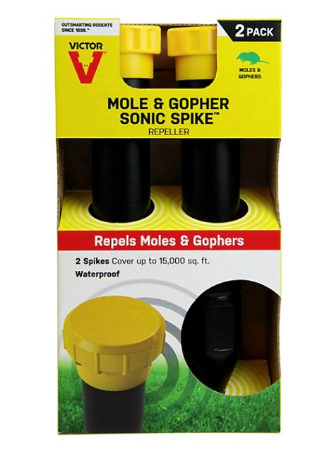 VICTOR M9012 Mole And Gopher Sonic Spike, 2-Pack at Sutherlands