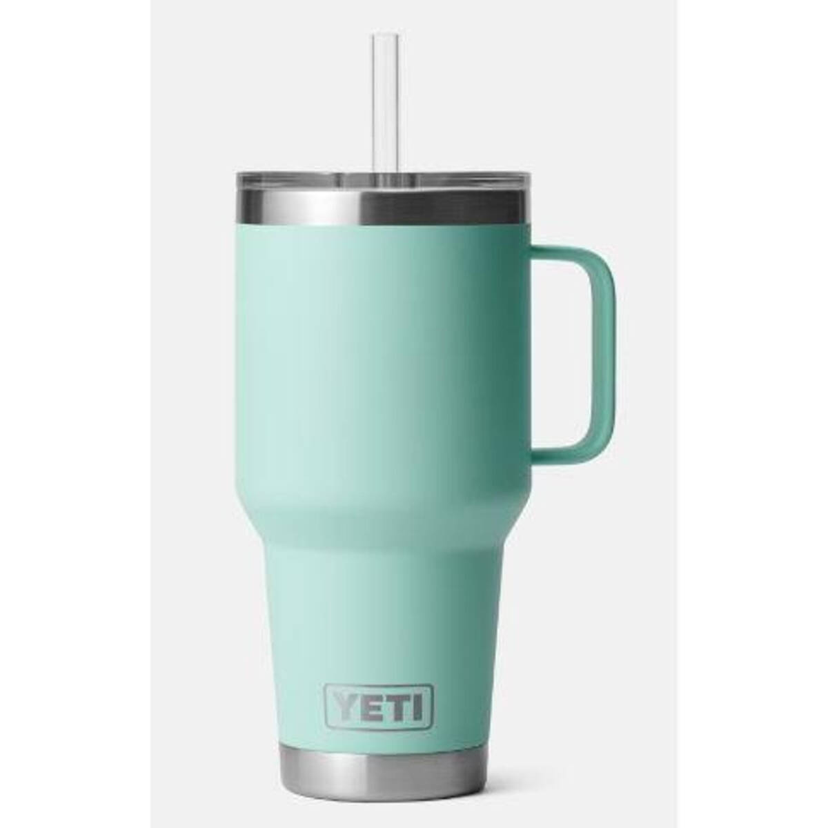YETI 21071502254 Rambler® 35Ounce Seafoam Green Straw Mug at Sutherlands