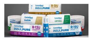 CertainTeed 649747 6-1/4 x 23-Inch X 39-Foot 2-Inch R19 Insulpure Kraft  Faced Fiberglass Insulation Roll, 75.07-Square Foot at Sutherlands