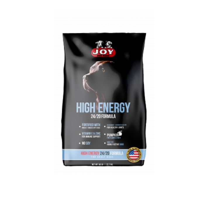 Joy Dog Food 36467 50 Pound High Energy 24 20 Dog Food at Sutherlands