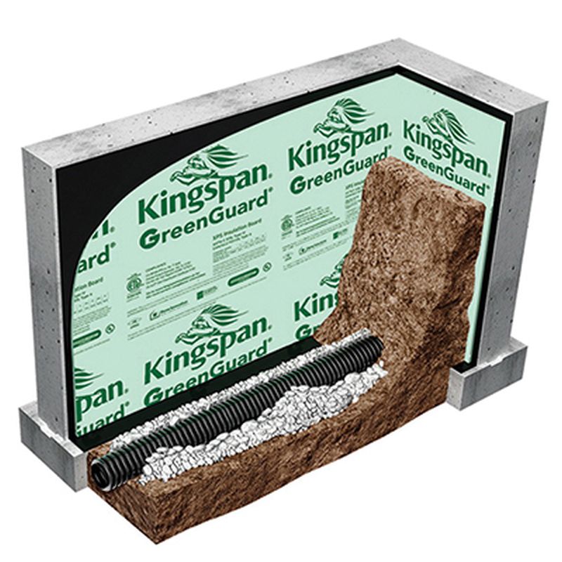 Kingspan 33595 GreenGuard 11/2Inch x 4 x 8Foot Square Edge Extruded