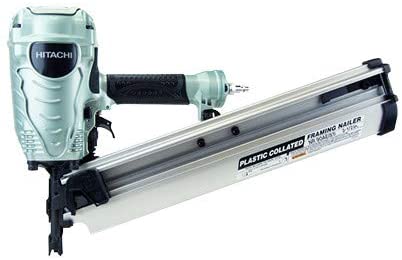 HITACHI NR90AES1 21-Degree Round Head Plastic Collated 3-1/2