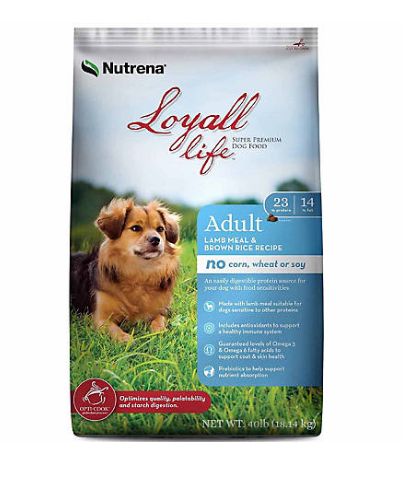 Nutrena 136111-40 40-Pound Loyall Life Adult Lamb Meal And Rice Dog Food at Sutherlands