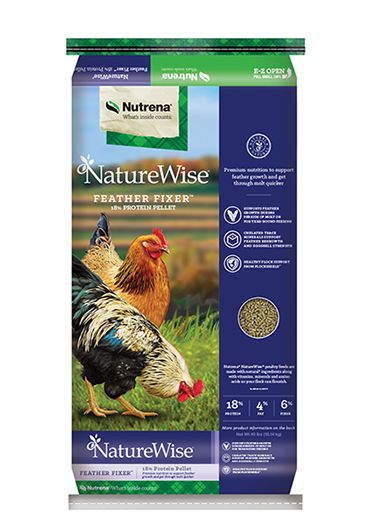 Nutrena 91591 40 Pound Nature Wise Feather Fixer Poultry Feed At Sutherlands 