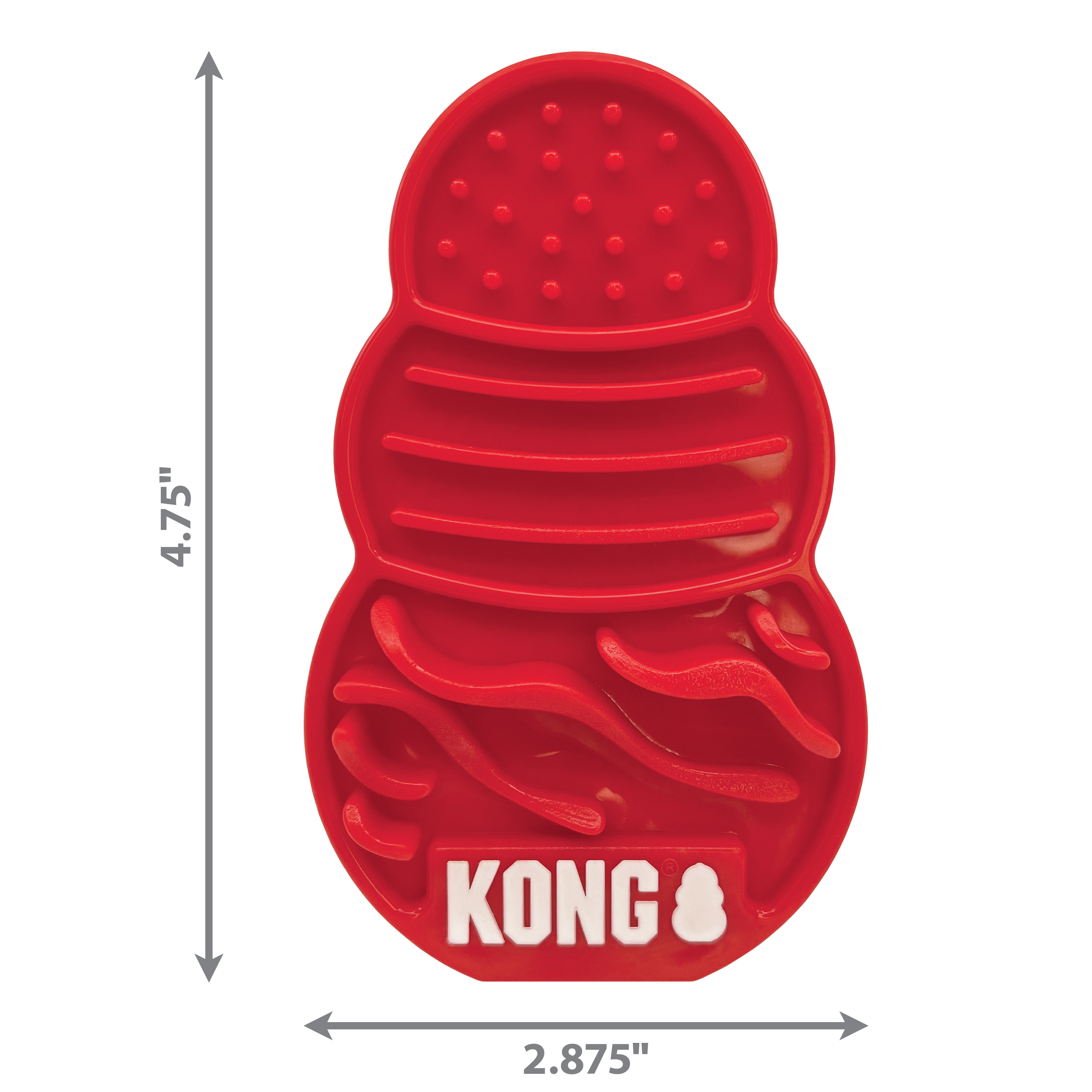 KONG 293932 Small Red Licks Dog Toy at Sutherlands