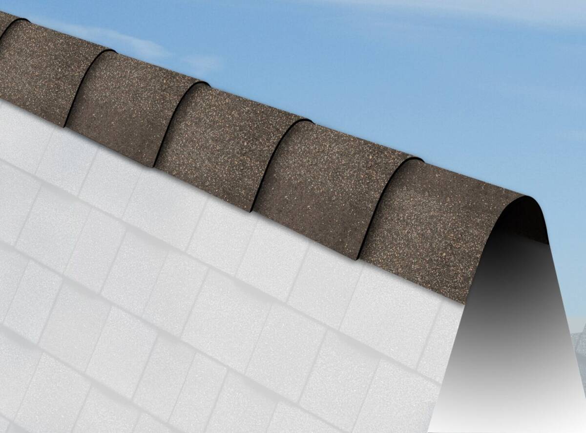 IKO HIP & RIDGE Cambridge® Dual Brown Hip And Ridge 12™ Cap Shingle ...