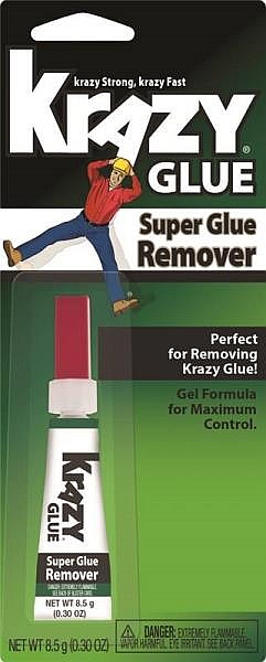 Elmers KG87048R 8.5-Gram Krazy Glue Gel Super Glue Remover at